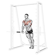 Flexiones con agarre cerrado inclinado