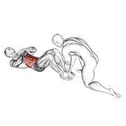 Abdominales completos asistido