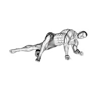 Estiramiento de cadera dorsal con rueda