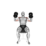 dumbbell incline hammer press