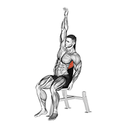 Estiramiento sentado lumbar