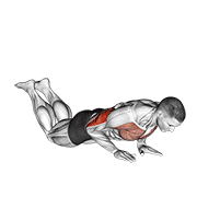 Flexiones con agarre cerrado
