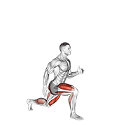lunge with jump